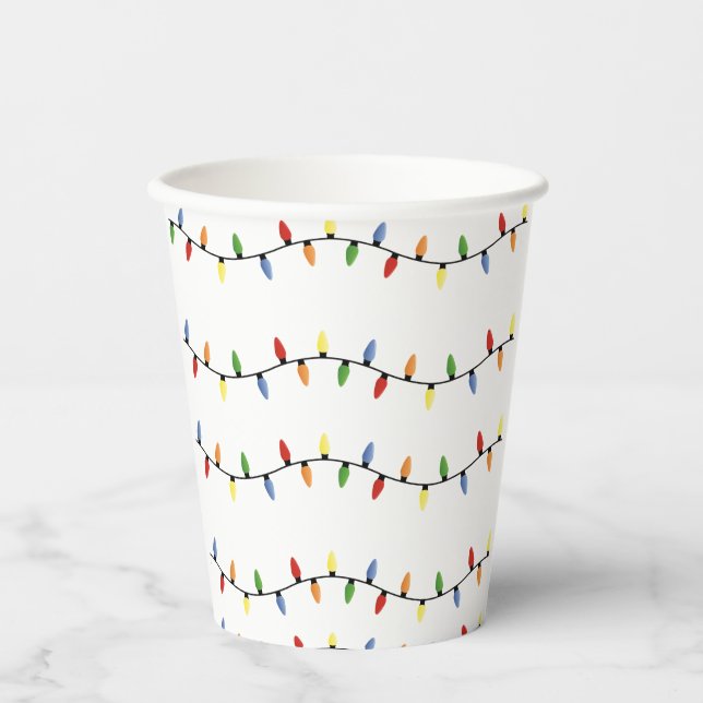 Gobelets En Papier Coupe de Noël en papier  (Recto)