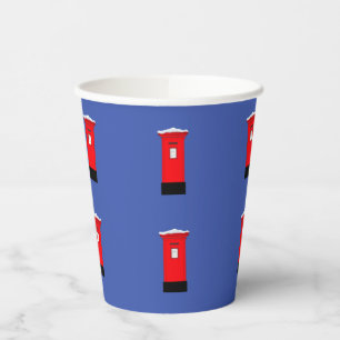 Gobelets En Papier Coupe de papier boîte postale Santas
