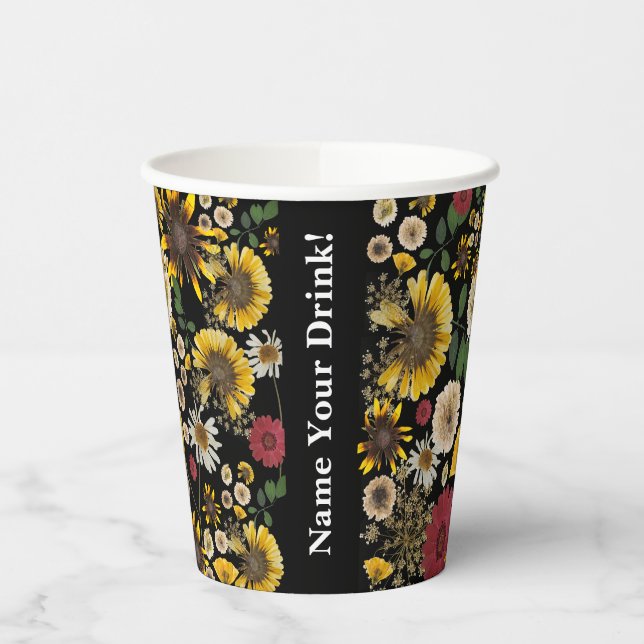 Gobelets En Papier Coupe de verre (Gauche)