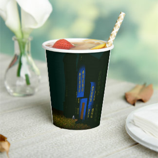 Gobelets En Papier Coupe éffrayante de papier Sips