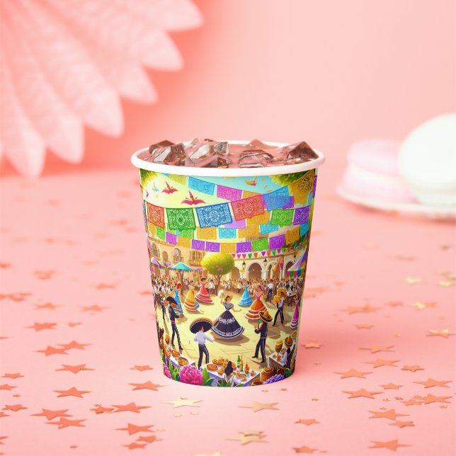 Gobelets En Papier Coupe Fiesta (Insitu)