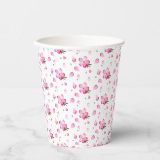 Gobelets En Papier Coupe florale