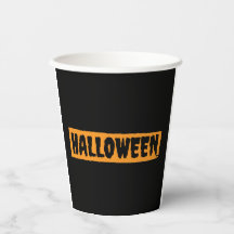 Coupe Halloween Boisson Party Paper Cup