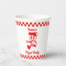 Coupe Retro Pizza Party Paper