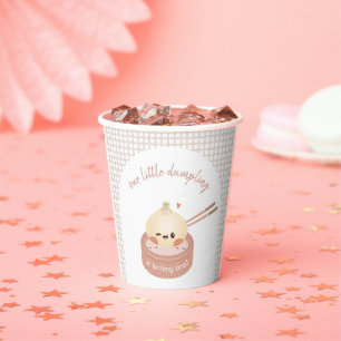 Gobelets En Papier Coupes d'anniversaire de dumping, Dim Sum Annivers