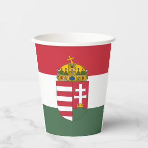 Gobelets En Papier Coupes de papier à armure hongroise