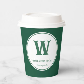 Gobelets En Papier Coupes de papier café d'affaires personnalisées