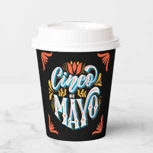 Gobelets En Papier Coupes de papier Cinco De Mayo