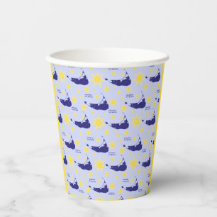 Gobelets En Papier Coupes de papier Good Vibes Nantucket