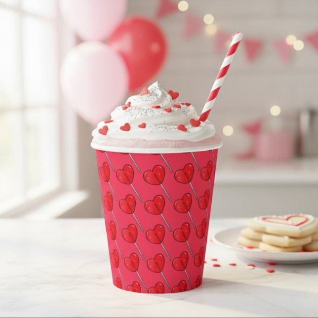Gobelets En Papier Coupes de papier Lollipop (Créateur téléchargé)