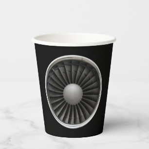 Gobelets En Papier Coupes de papier pour ventilateur à moteur à réact