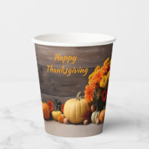 Coupes De Papier Thanksgiving Traditionnelles
