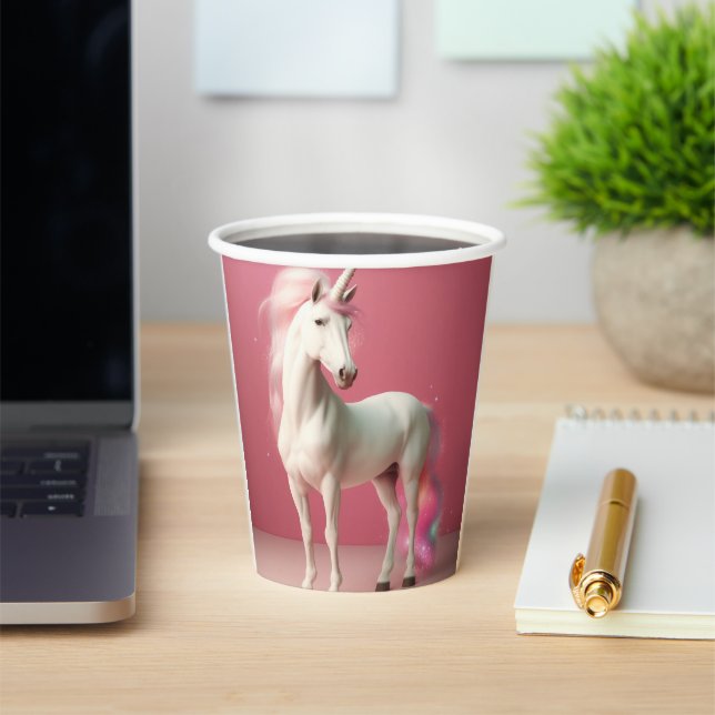 Gobelets En Papier Coupes de soirée Unicorn (Insitu)