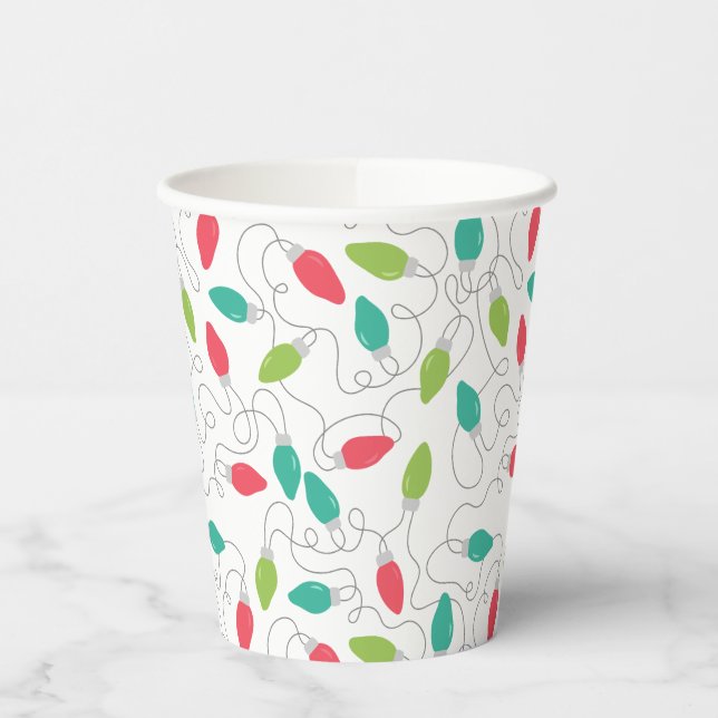 Gobelets En Papier Coupes en papier de Noël (Gauche)
