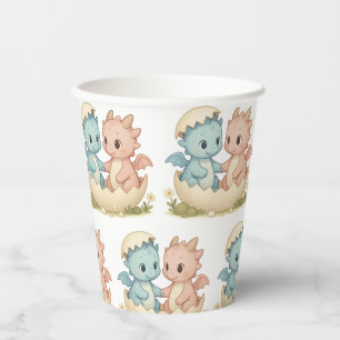 Gobelets En Papier Coupes en papier Imaginaire de Hatchy Twins Baby D