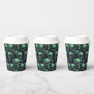 Gobelets En Papier Crânes déplaisants