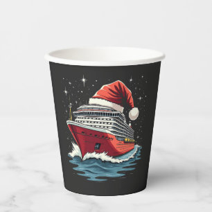 Gobelets En Papier Croisière familiale Croisière Navire Correspondanc