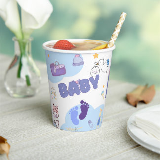 Gobelets En Papier Cute Baby Shower Gift Bag