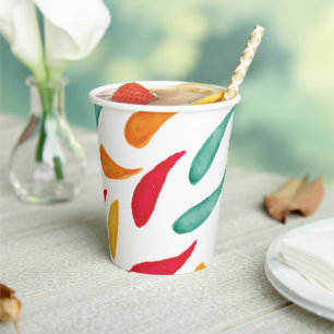 Gobelets En Papier Cute Fiesta Coupes de papier d'anniversaire