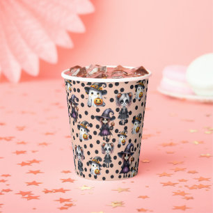 Gobelets En Papier Cute Halloween
