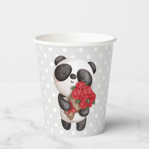 Gobelets En Papier Cute Panda