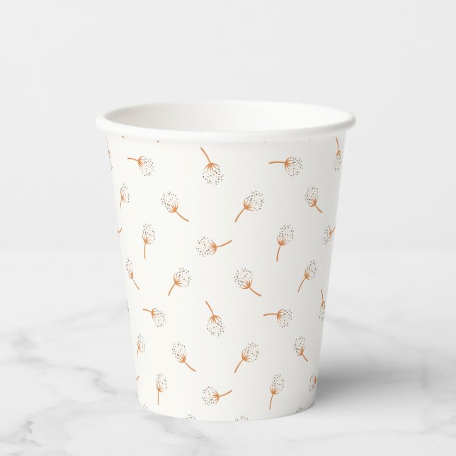 Gobelets En Papier Cute Polka Dot Motif (Recto)