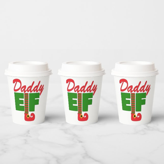 Gobelets En Papier Daddy Elf (Multi)