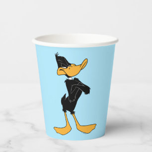 Gobelets En Papier DAFFY DUCK™ avec une couleur croisée des bras