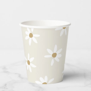 Gobelets En Papier Daisy Field Anniversaire Fête Coupes papier en bei