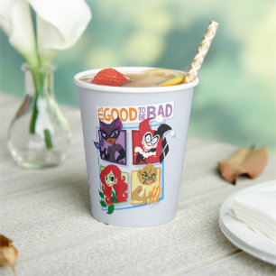 Gobelets En Papier DC Super Villain Girls C'est bon d'être mauvais