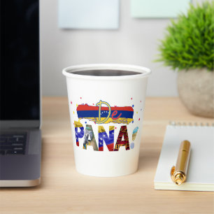 Gobelets En Papier De Pana Venezuela Slang Vénézuélien Amateurs de cu