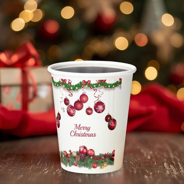 Gobelets En Papier Décoration de Noël Moderne Fête de Noël (Créateur téléchargé)