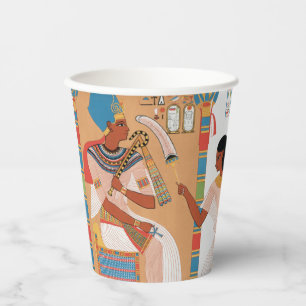 Gobelets En Papier Design royal égyptien
