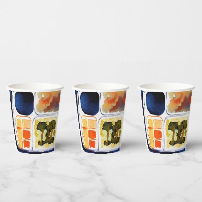 Gobelets En Papier Dîner Télé (Multi)