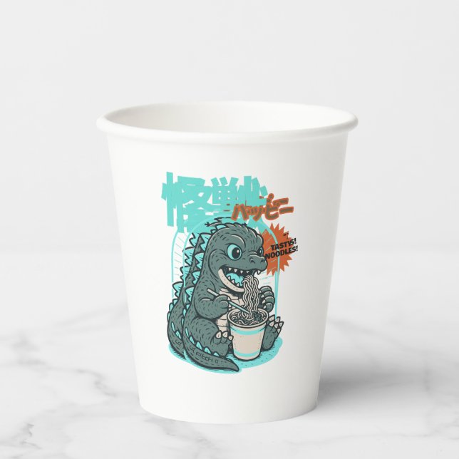 Gobelets En Papier Dino ramen (Recto)