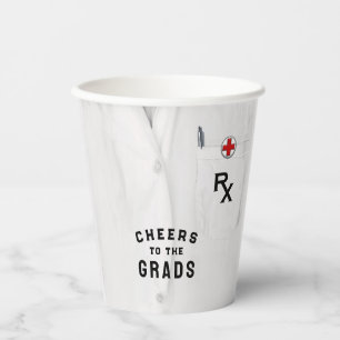 Gobelets En Papier Diplôme de l'École de Pharmacie