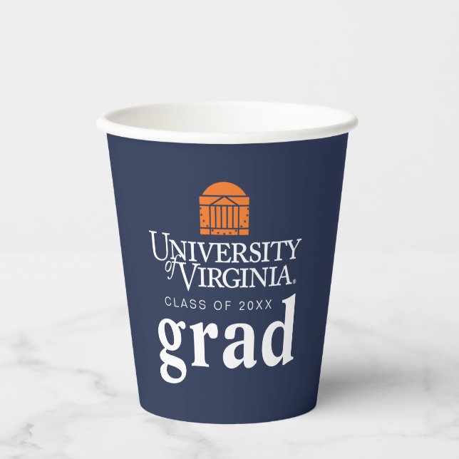 Gobelets En Papier Diplôme de l'Université de Virginie (Recto)