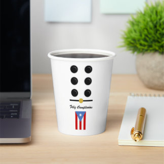 Gobelets En Papier Domino Porto Rico