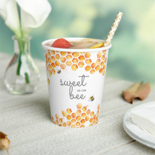 Gobelets En Papier Doux Comme Peut Être Bumblebee Tasses De Papier