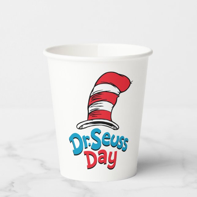 Gobelets En Papier Dr Seuss Day (Gauche)