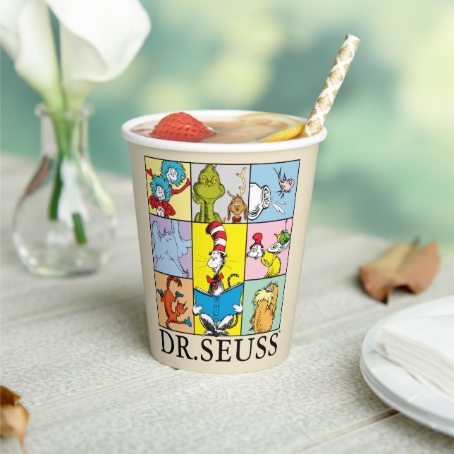 Gobelets En Papier Dr. Seuss | Histoires Graphiques (Insitu)