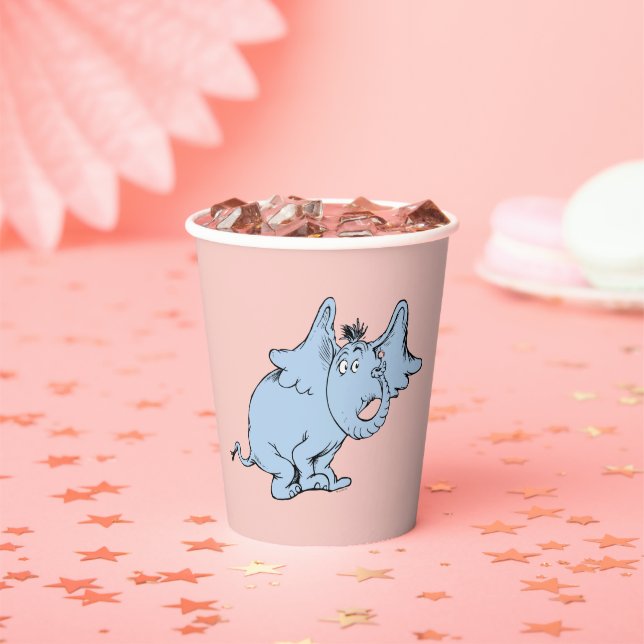 Gobelets En Papier Dr. Seuss | Horton Côté Regard (Insitu)