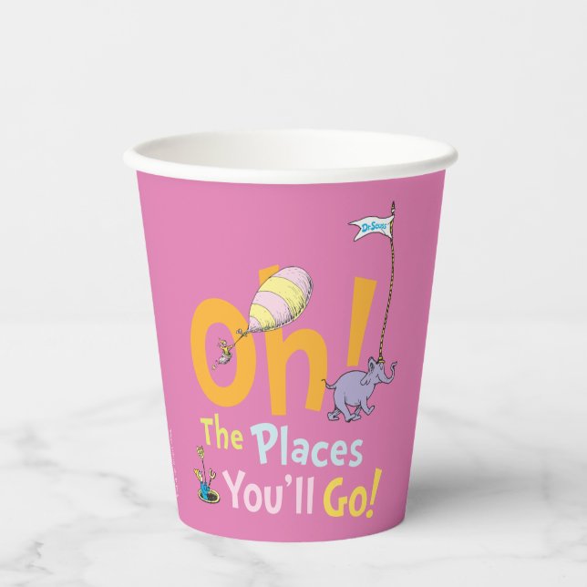 Gobelets En Papier Dr. Seuss | Oh ! La Parade des Endroits (Recto)