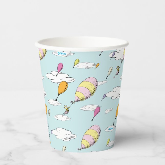 Gobelets En Papier Dr. Seuss | Oh, les endroits que vous allez ! (Recto)