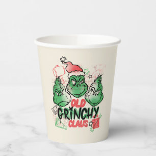 Gobelets En Papier Dr Seuss Vieux Claus Grinch
