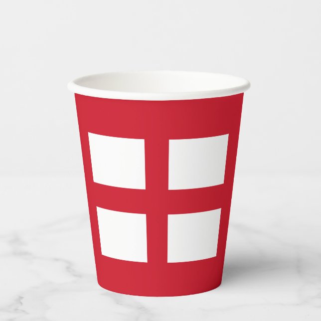 Gobelets En Papier drapeau anglais (Recto)