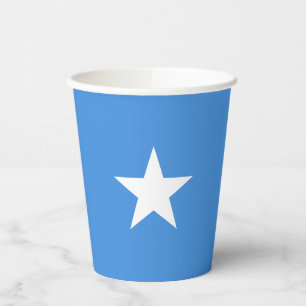 Gobelets En Papier Drapeau de la Somalie