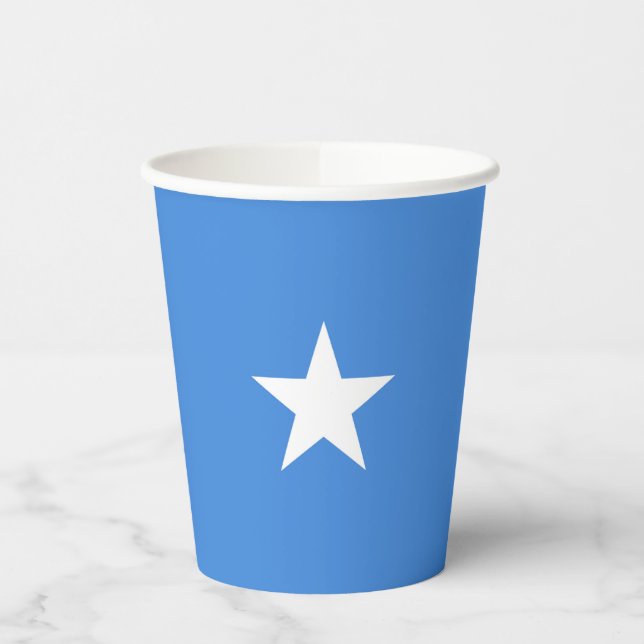 Gobelets En Papier Drapeau de Somalie (Gauche)