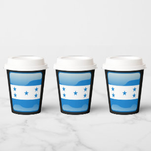 Gobelets En Papier Drapeau_du_Honduras