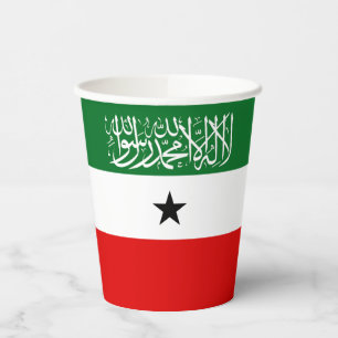 Gobelets En Papier Drapeau du Somaliland